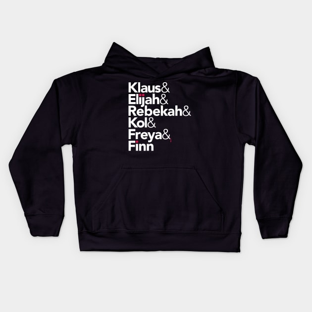 Vampire TV Show Shirt Kids Hoodie by Boots